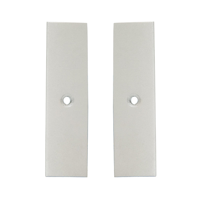 2-1/2" Split End Cap For Low Profile Square Door Rail