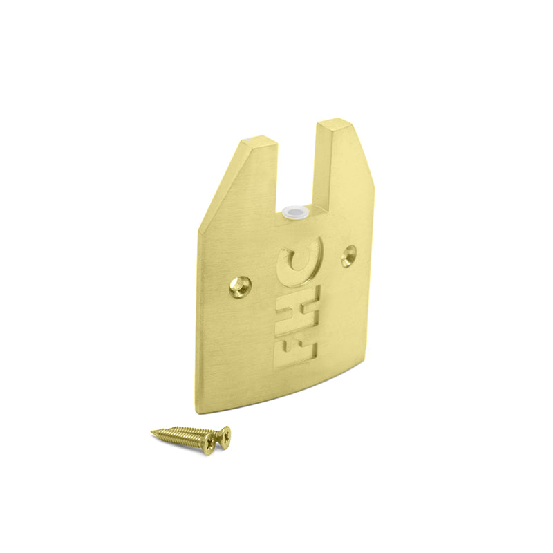 2-1/2" Tapered Door Rail End Cap