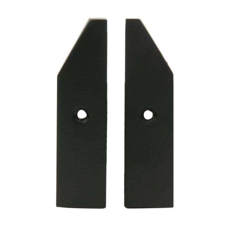 2-1/2" Split End Cap For Low Profile Tapered Door Rail