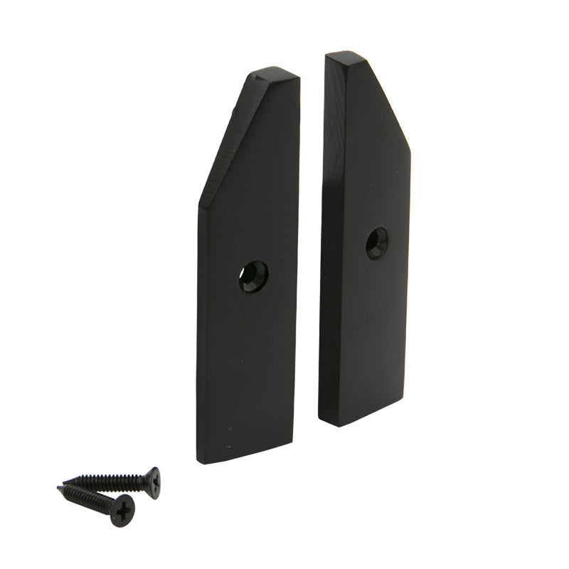 2-1/2" Split End Cap For Low Profile Tapered Door Rail