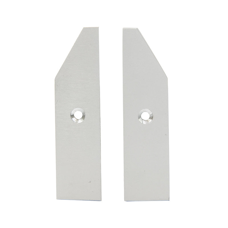 2-1/2" Split End Cap For Low Profile Tapered Door Rail