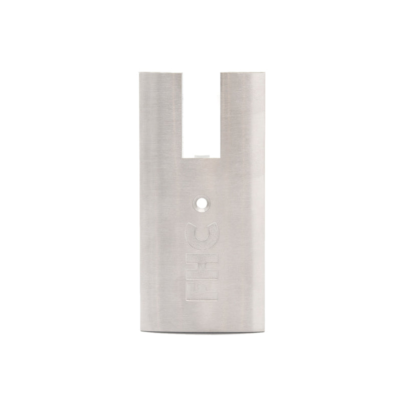 4" Square Door Rail End Cap