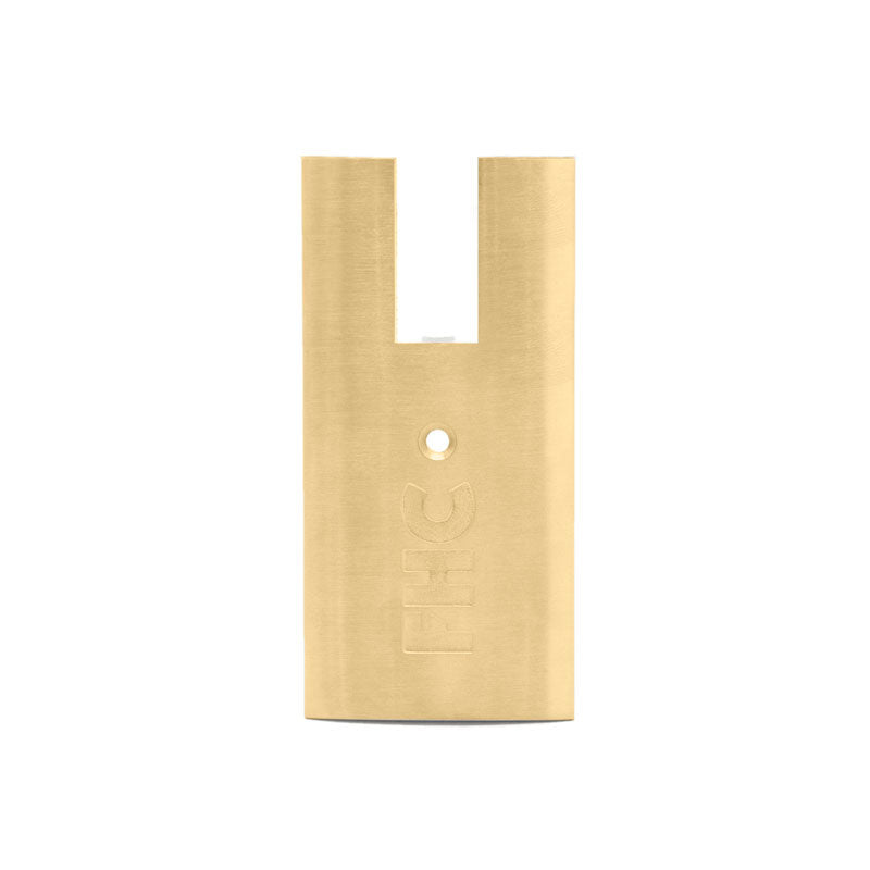 4" Square Door Rail End Cap