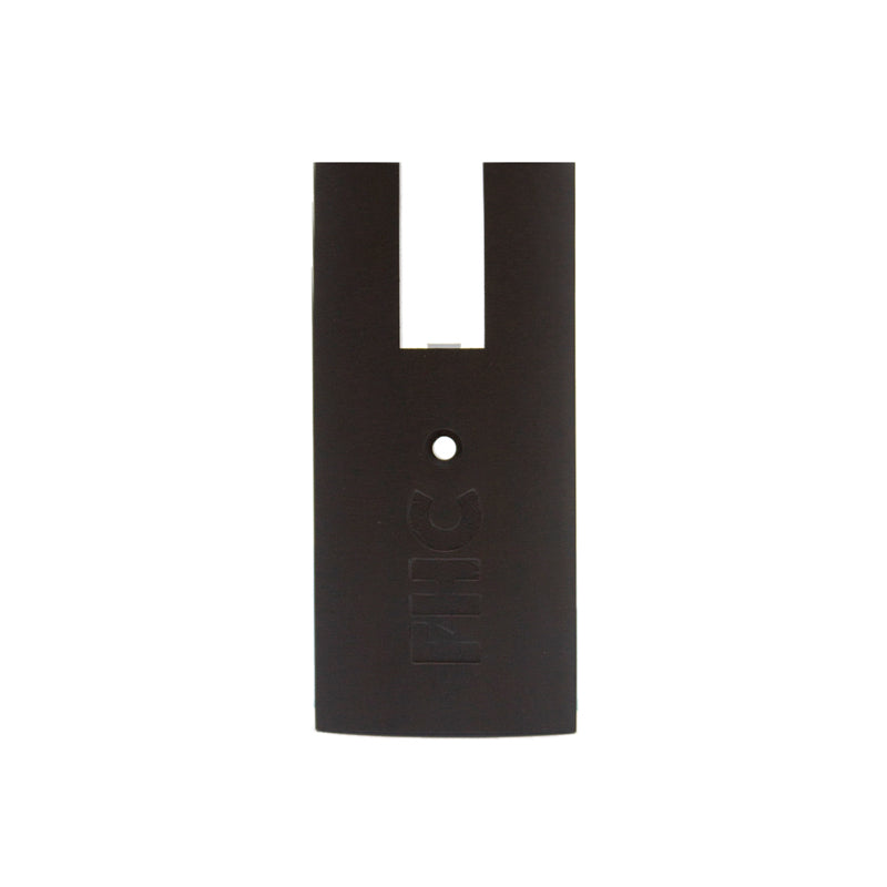 4" Square Door Rail End Cap