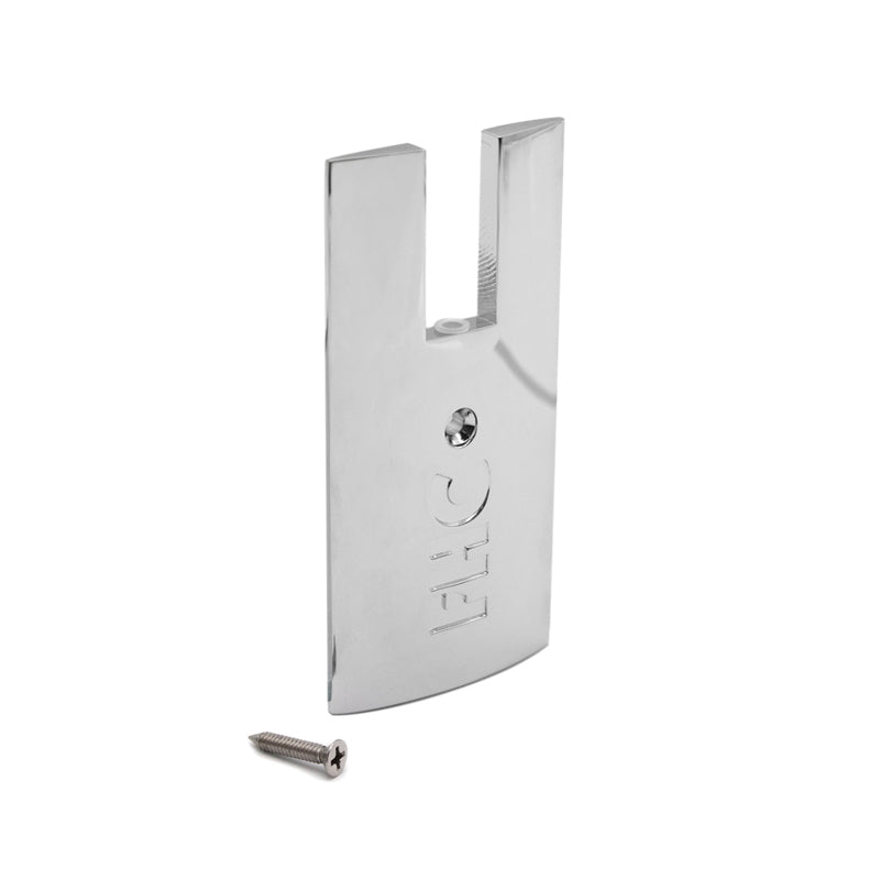 4" Square Door Rail End Cap