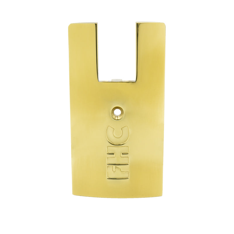 4" Square Door Rail End Cap