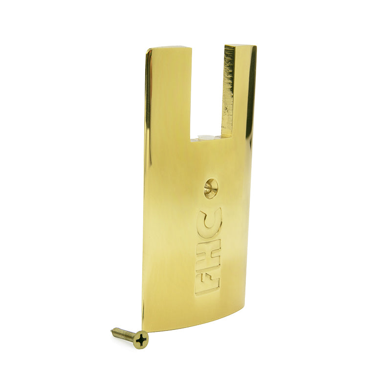 4" Square Door Rail End Cap
