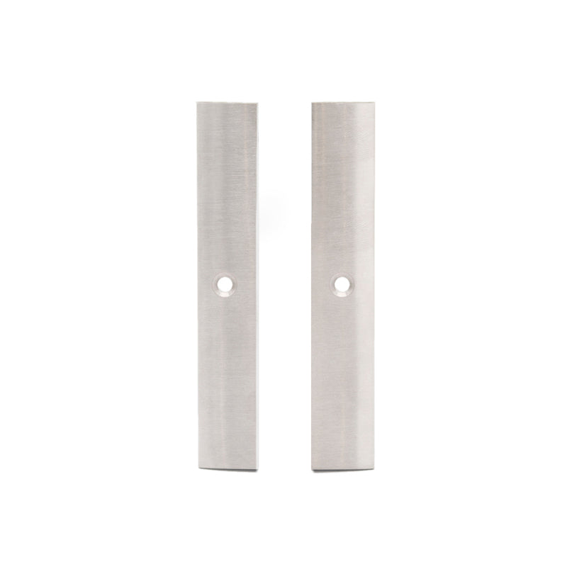 4" Square Door Rail Split End Cap