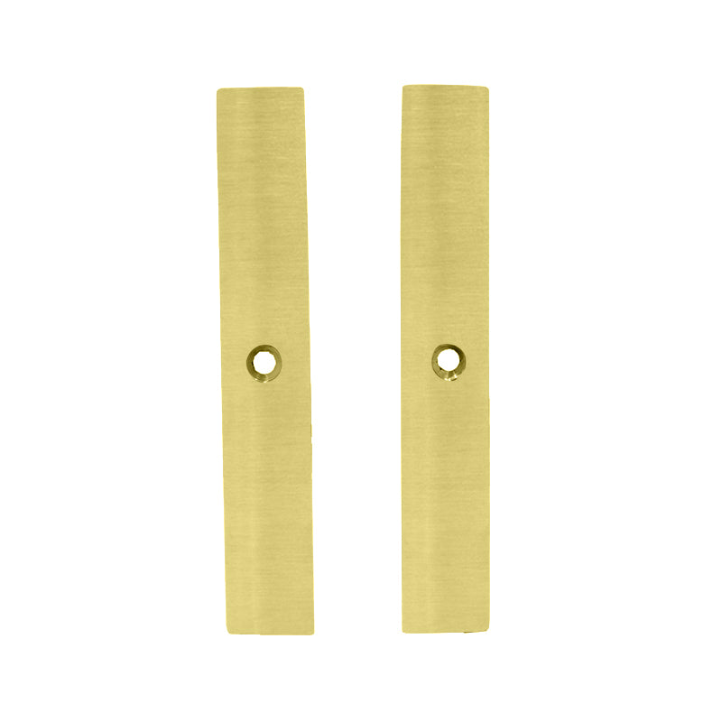 4" Square Door Rail Split End Cap