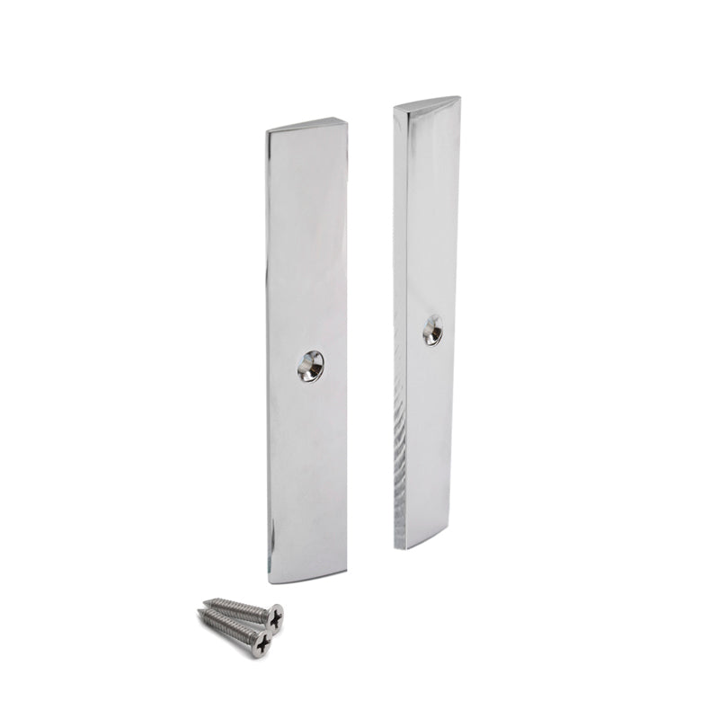 4" Square Door Rail Split End Cap