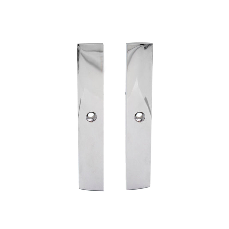 4" Square Door Rail Split End Cap