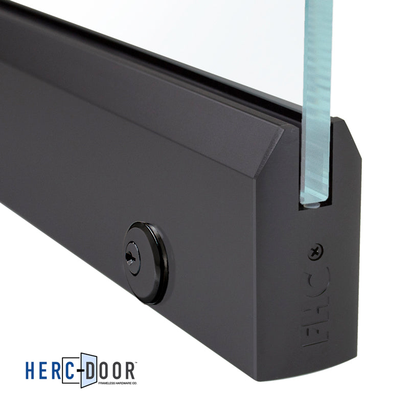 4" Tapered Door Rail 35-3/4" With Lock