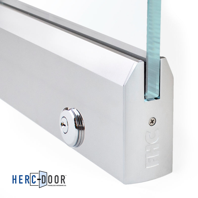 4" Tapered Door Rail 35-3/4" With Lock