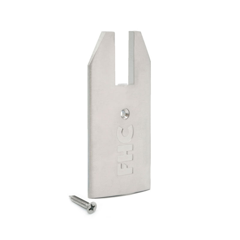 4" Tapered Door Rail End Cap