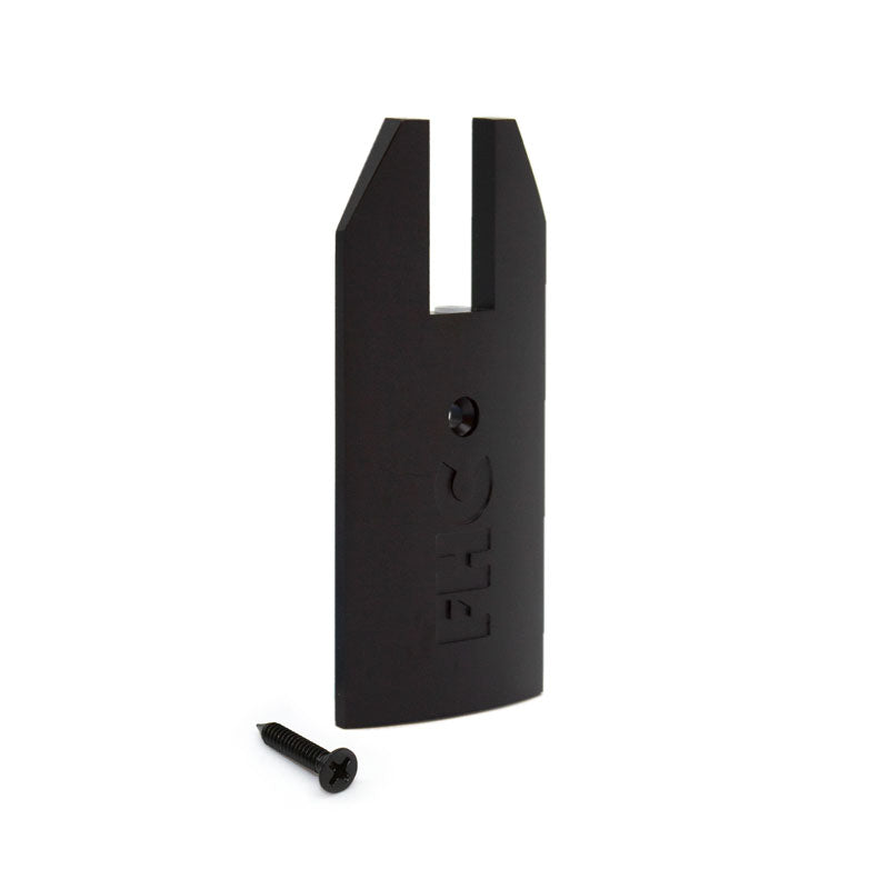 4" Tapered Door Rail End Cap