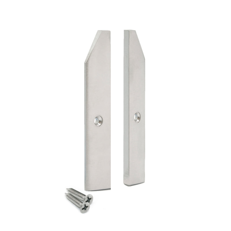 4" Tapered Door Rail Split End Cap