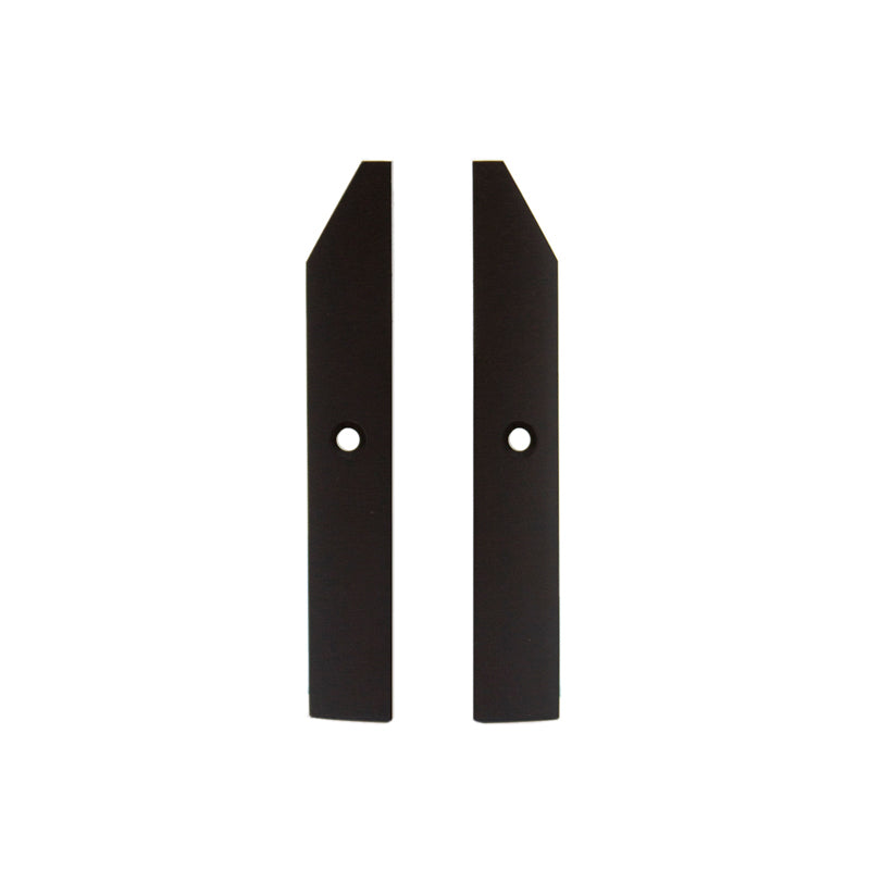 4" Tapered Door Rail Split End Cap