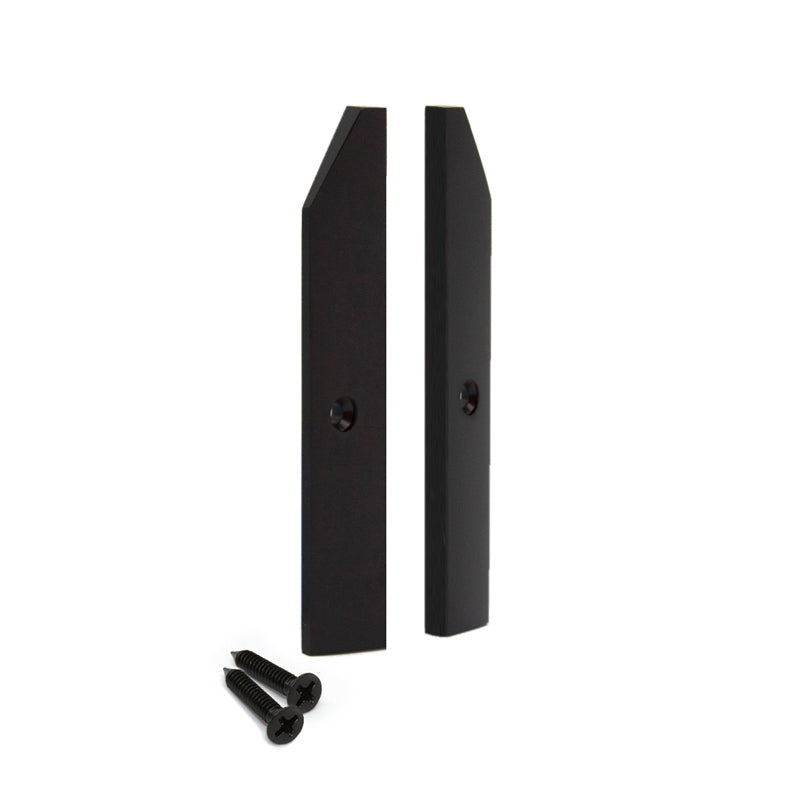 4" Tapered Door Rail Split End Cap