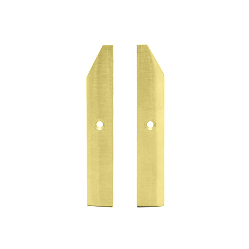 4" Tapered Door Rail Split End Cap