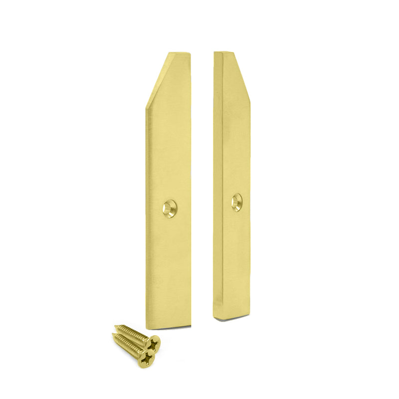 4" Tapered Door Rail Split End Cap