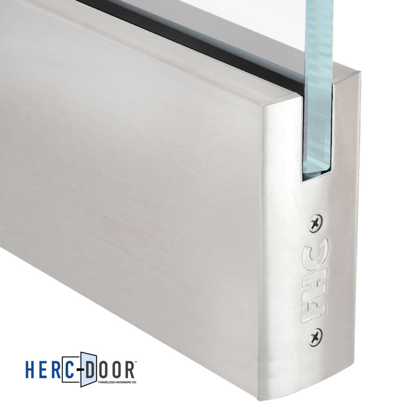 6" Square Door Rail 35-3/4" Without Lock