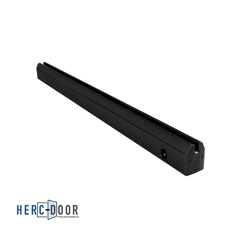 2-1/2" Low Profile Tapered Door Rail With Lock - 35-3/4" Length