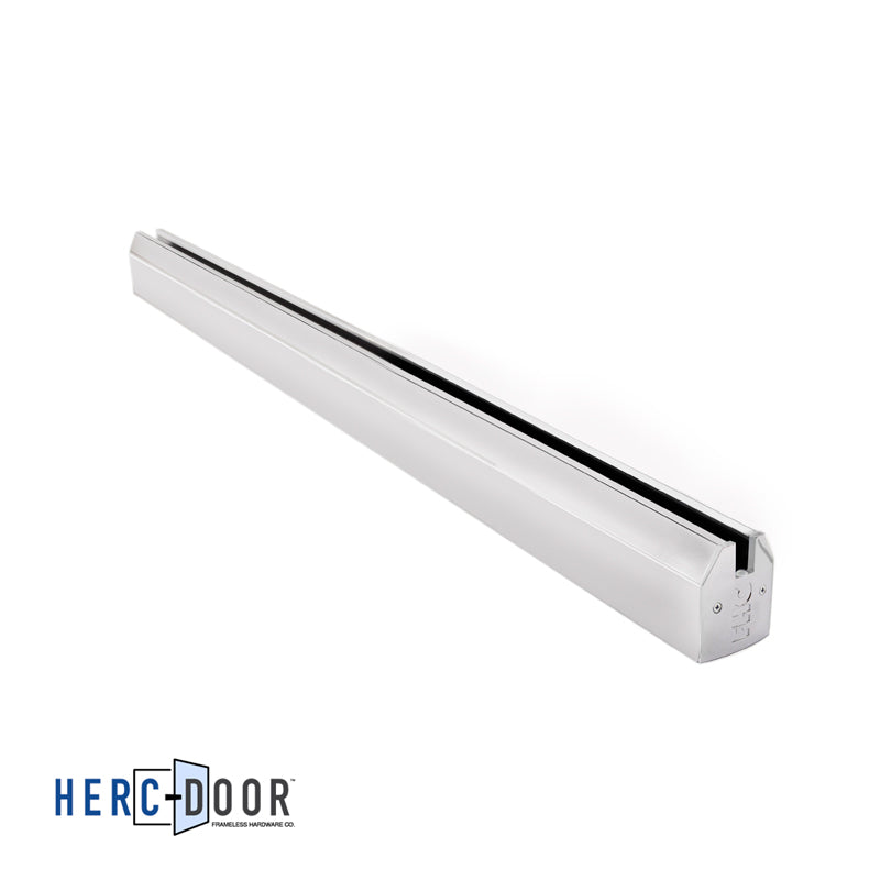 2-1/2" Low Profile Tapered Door Rail Without Lock - 35-3/4" Length