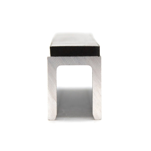 FHC Aluminum/Neoprene Setting Block For Commercial Sidelite Rails And Narrow Width Deep Channels