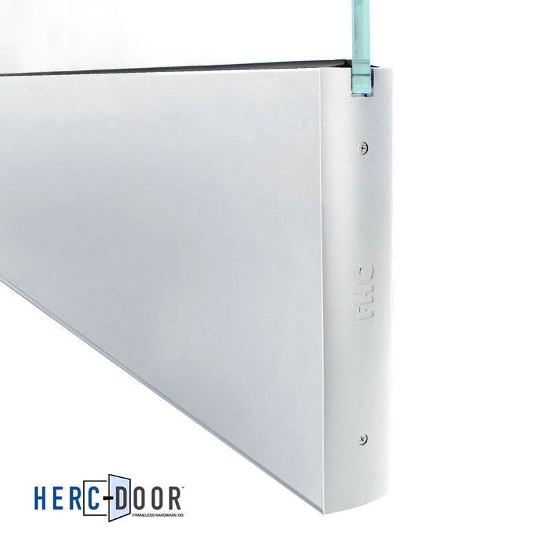10" Tall Square Sidelite Rail 120" Length With Reversible Saddle