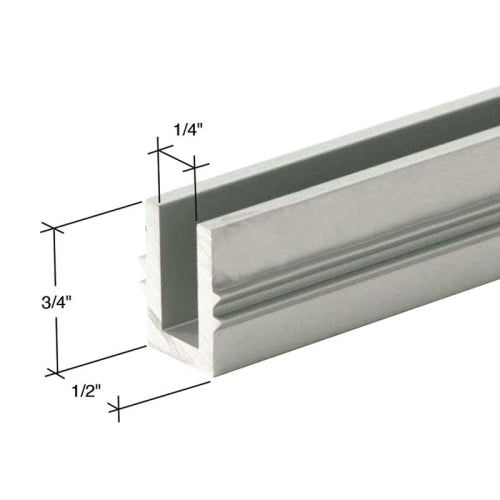 FHC TRS100 Top Hung Rolling System Bottom Track 120" Long