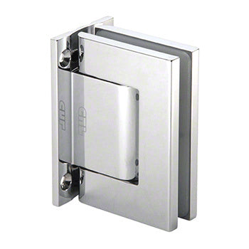 CRL Oil Dynamic Full Back Plate Wall-to-Glass Hinge - Hold Open