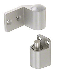 CRL Satin Aluminum Finish Intermediate 3/4" Offset Pivot