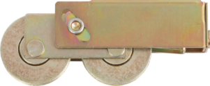 Rockwell 5104 End Adjust Tandem Roller For Sliding Glass Doors 1.5″ Wheels