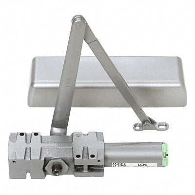 LCN ANSI Grade 1 Adjustable Spring Power Multi-Size Size 1 - 6 Surface Mounted Door Closer with Delayed Action