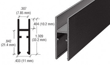 CRL Aluminum LK610 H-Bar