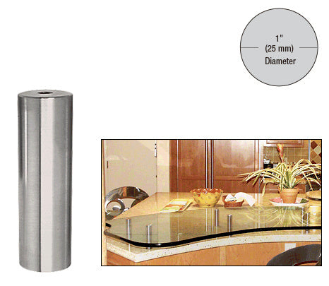 CRL 316 1" Diameter by 4" Standoff Base