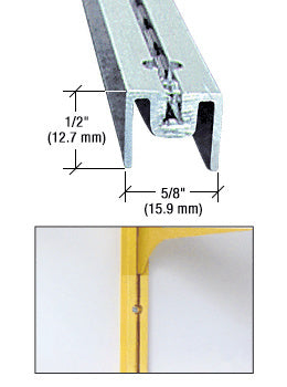 CRL 48" Aluminum Wall Standard