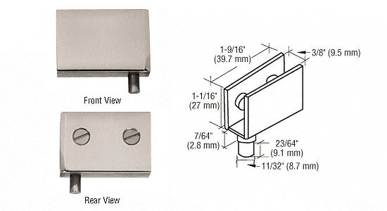 CRL Glass Door Pivot Hinges