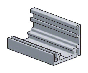 CRL Fallbrook Fixed Profile Frame for Floor, Wall, and Ceiling