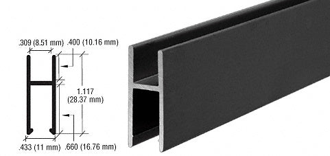 CRL Aluminum MC610 H-Bar