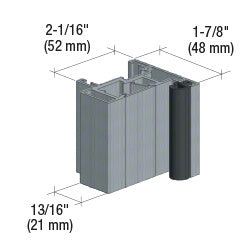 CRL Fallbrook 3m XL Series Wall-to-Glass Door Frame Set