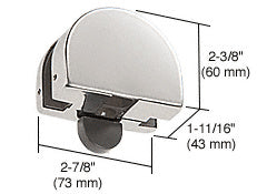 CRL PTH Series Top Transom Door Stop Patch Fitting