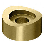 CRL 2" Tubing Adaptor for 3/4" Diameter Standoff