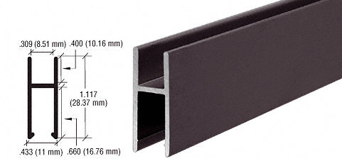 CRL Aluminum MC610 H-Bar