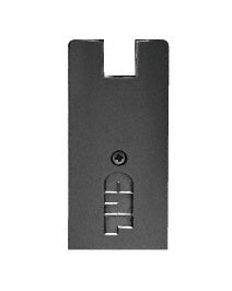 CRL End Cap for 4" Square Wedge-Lock® Door Rail