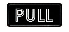 CRL Horizontal "PULL" Decal