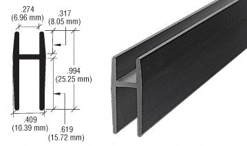 CRL Aluminum D5610 'H' Bar