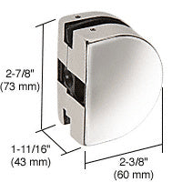 CRL PTH Series Glass Mounted Patch Lock Keeper