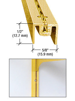CRL 48" Aluminum Wall Standard