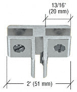 CRL 3-Way 90 Degree Aluminum Glass Connector